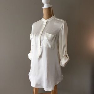 Uniqlo silky shirt XS